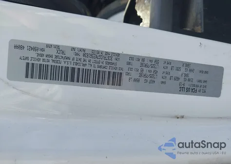 2019 Ram Promaster 2500 High Roof 159 Wb из США, поврежденный, VIN 3C6TRVDG7KE561630